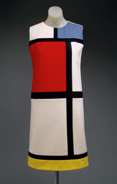 ysl mondrian dress history